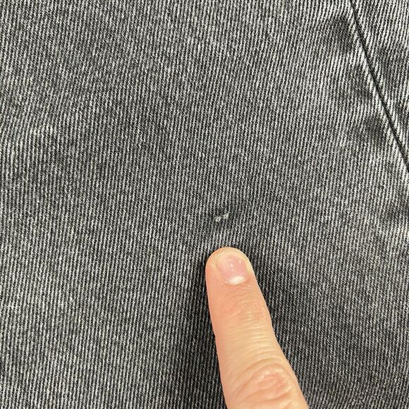 Levi’s 505 Jeans Men’s 40x32 Black Denim Regular Fit Mid Rise Pants - Picture 8 of 16